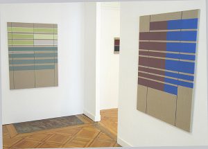 Werke von José Heerkens 2019 in der Galerie Abbühl, Solothurn. (Foto: Eva Buhrfeind)