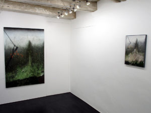 Fotoarbeiten von Claudia Leuenberger 2026 in der Galerie Löiegruebe, Solothurn. (Foto: Eva Buhrfeind)